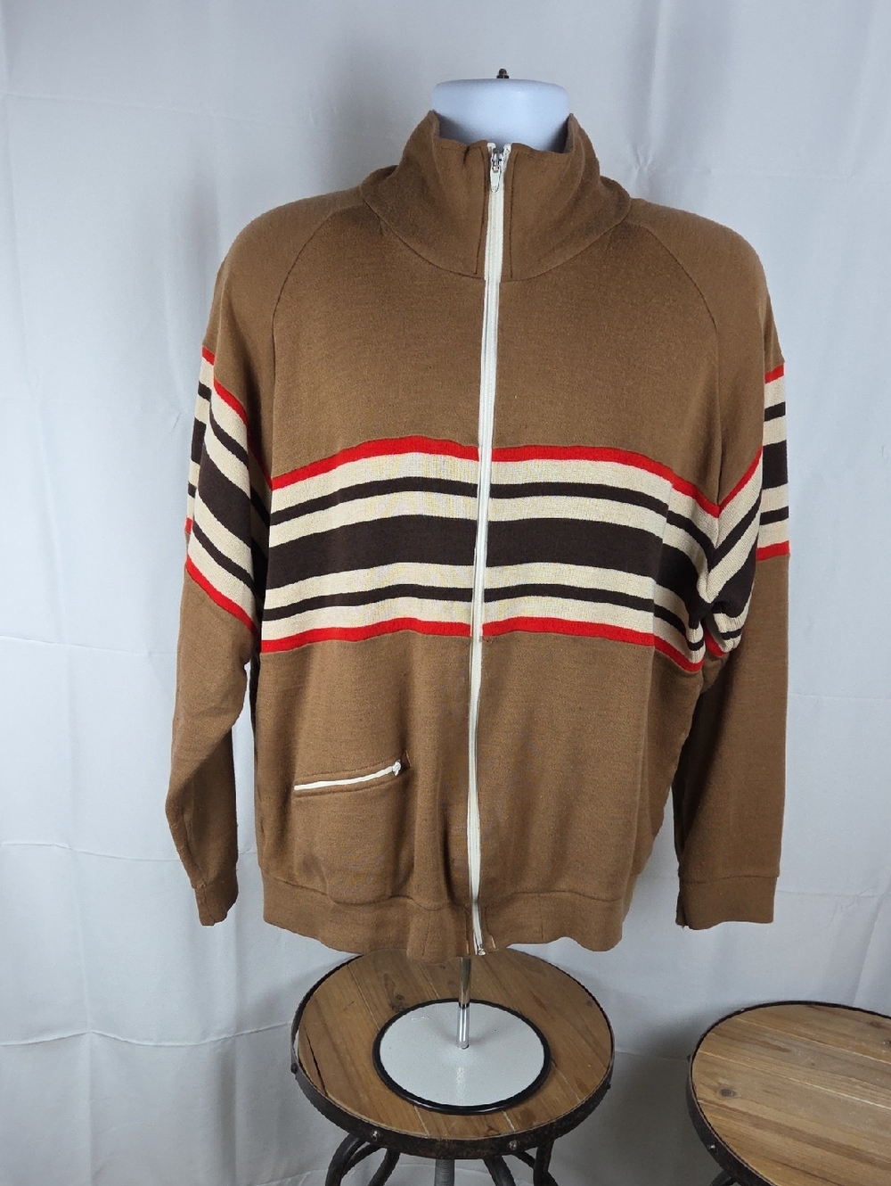 Vintage J.C.pennys Tennis Apparel Sweater With Flaws!